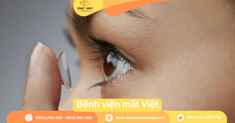 Hình: Nối mi, tẩy trang không cẩn thận và bệnh viêm bờ mi, viêm giác mạc.